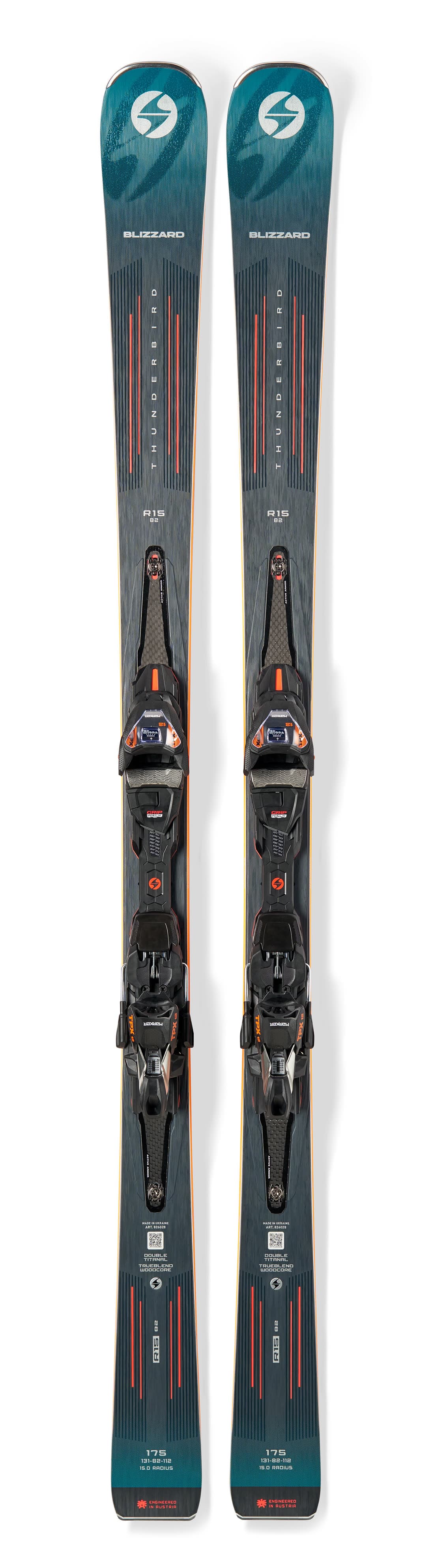 Blizzard Thunderbird R15 82 板面 · 招牌 chevron 涂装