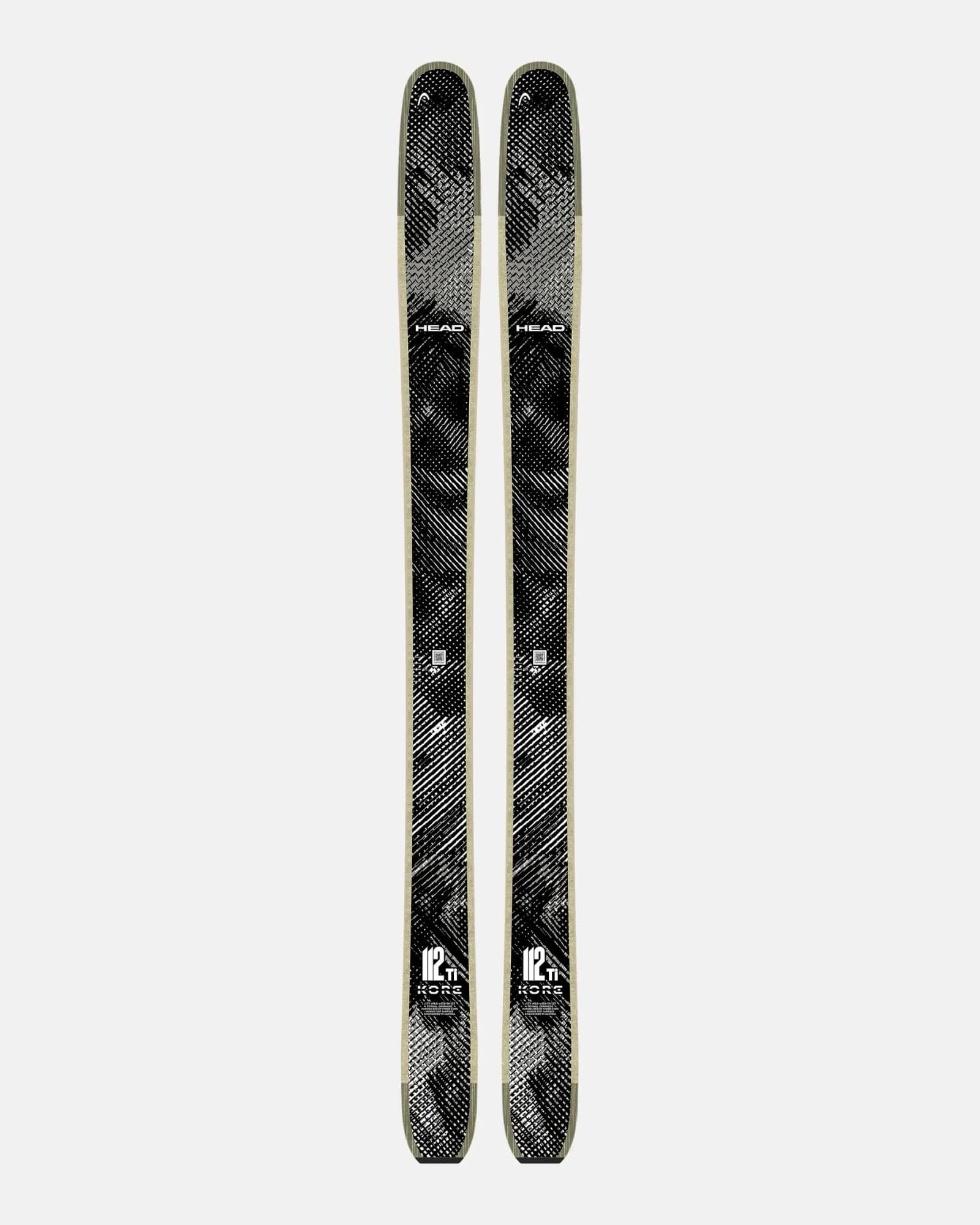 Head KORE 112 Ti 板面 · 招牌 chevron 涂装