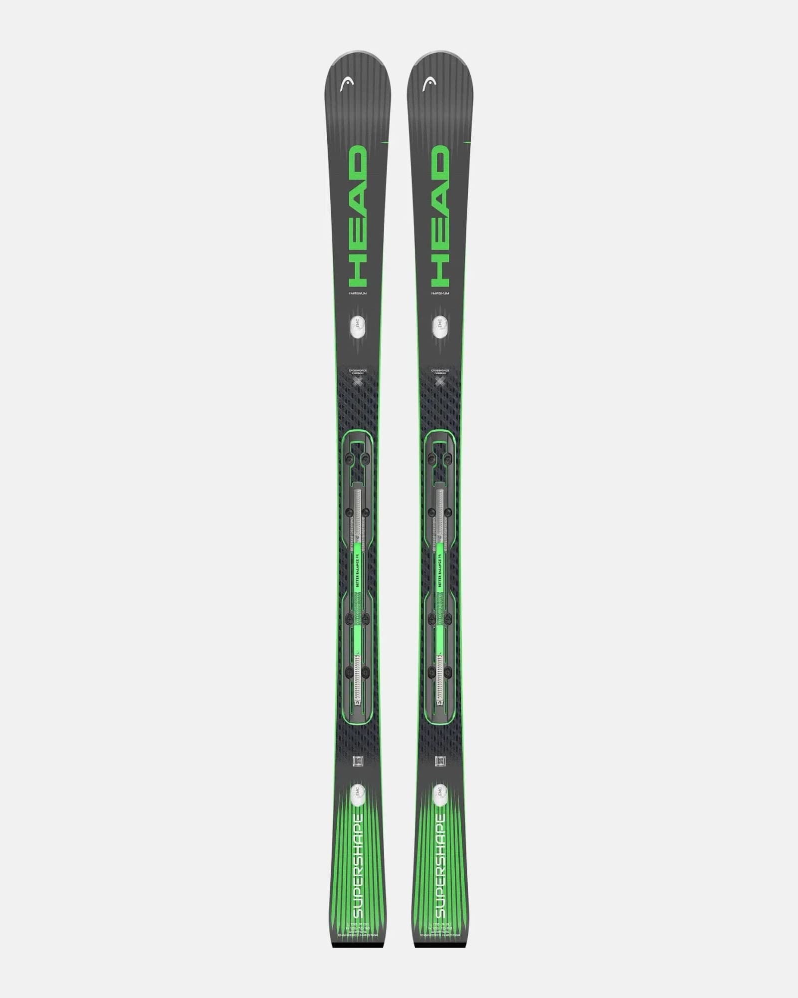 Head Supershape e-Magnum 板面 · 招牌 chevron 涂装