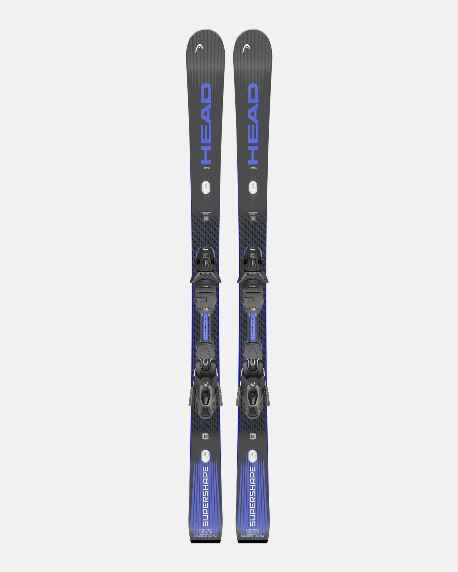 Head Supershape e-Titan 板面 · 招牌 chevron 涂装